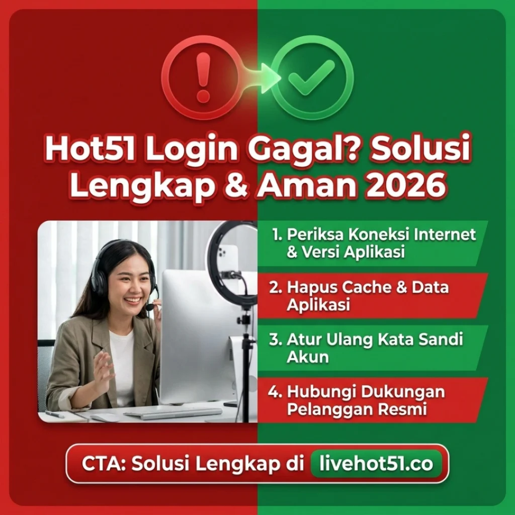 Hot51 Gagal Masuk Fix Cepat Terbaru